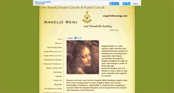 Desktop Screenshot of angelicblessings.net